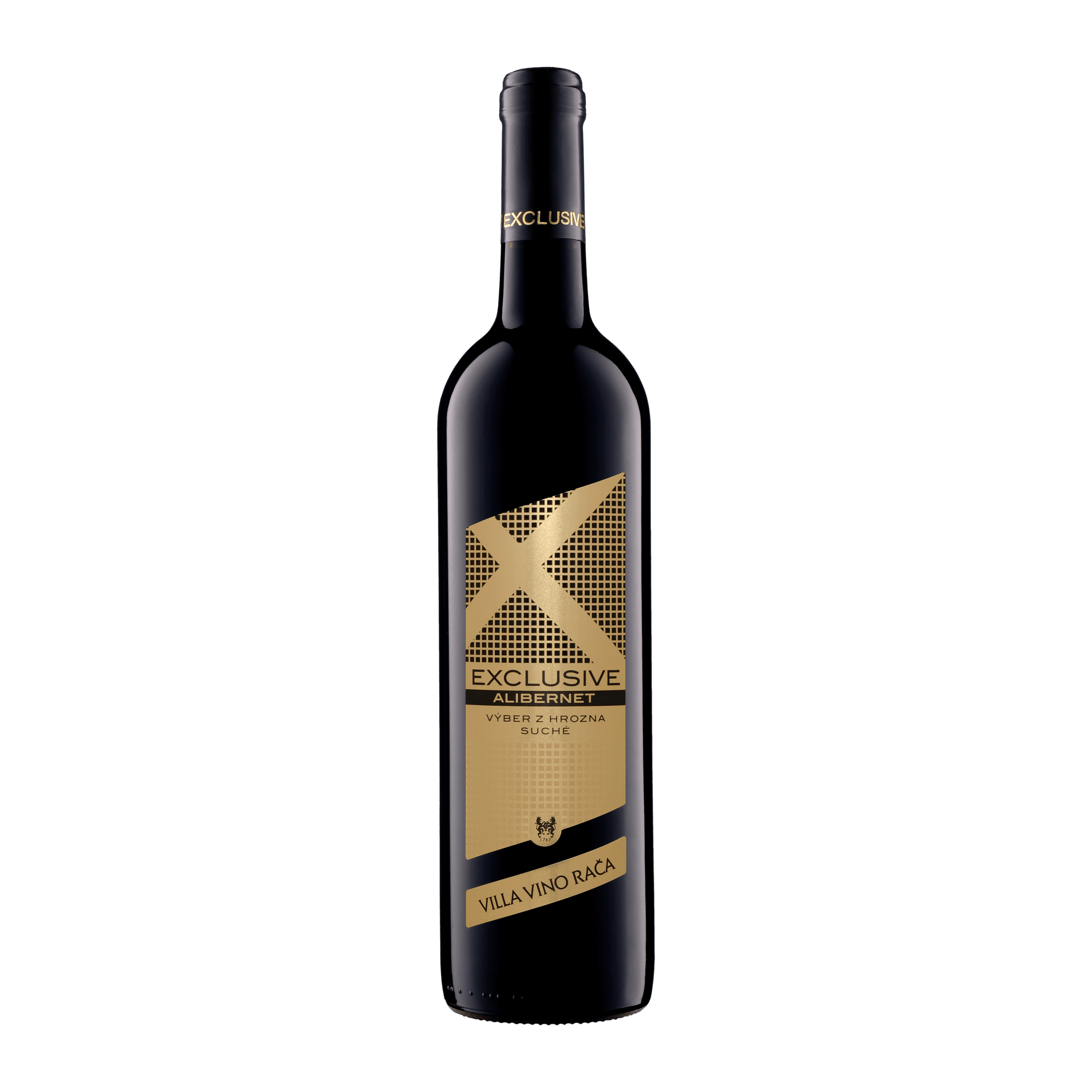 Alibernet Exclusive fľaša 0,75l Villa Vino Rača