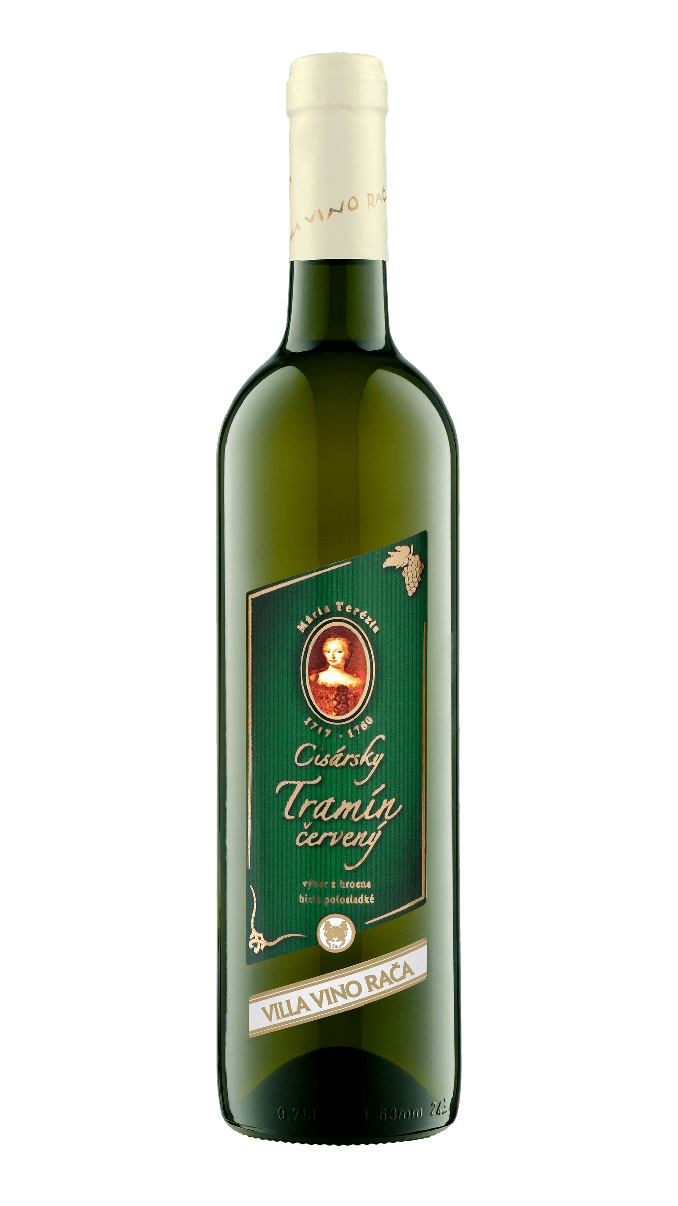 Cisársky Tramín červený fľaša 0,75l Villa Vino Rača