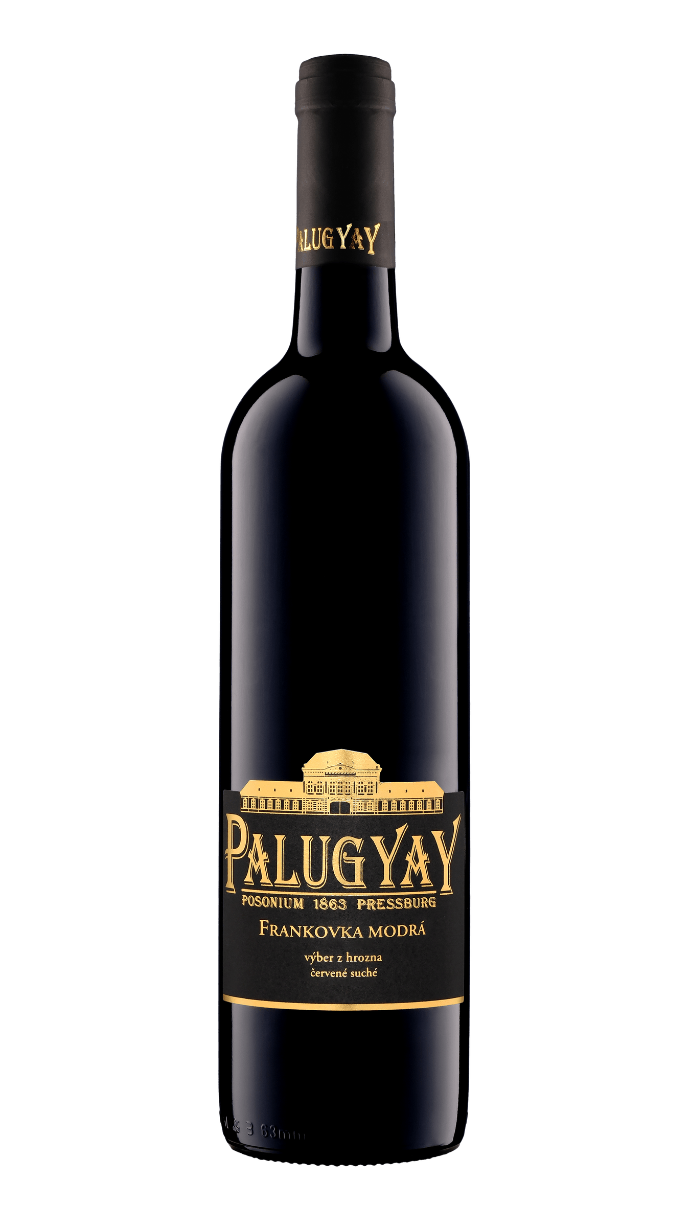 Frankovka Modrá Palugyay fľaša 0,75l Villa Vino Rača