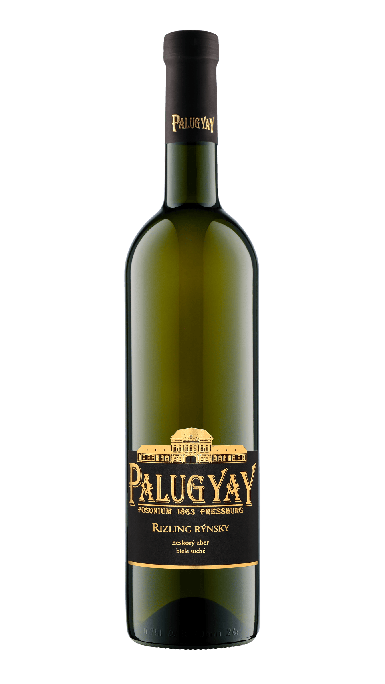 Rizling Rýnsky Palugyay fľaša 0,75l Villa Vino Rača