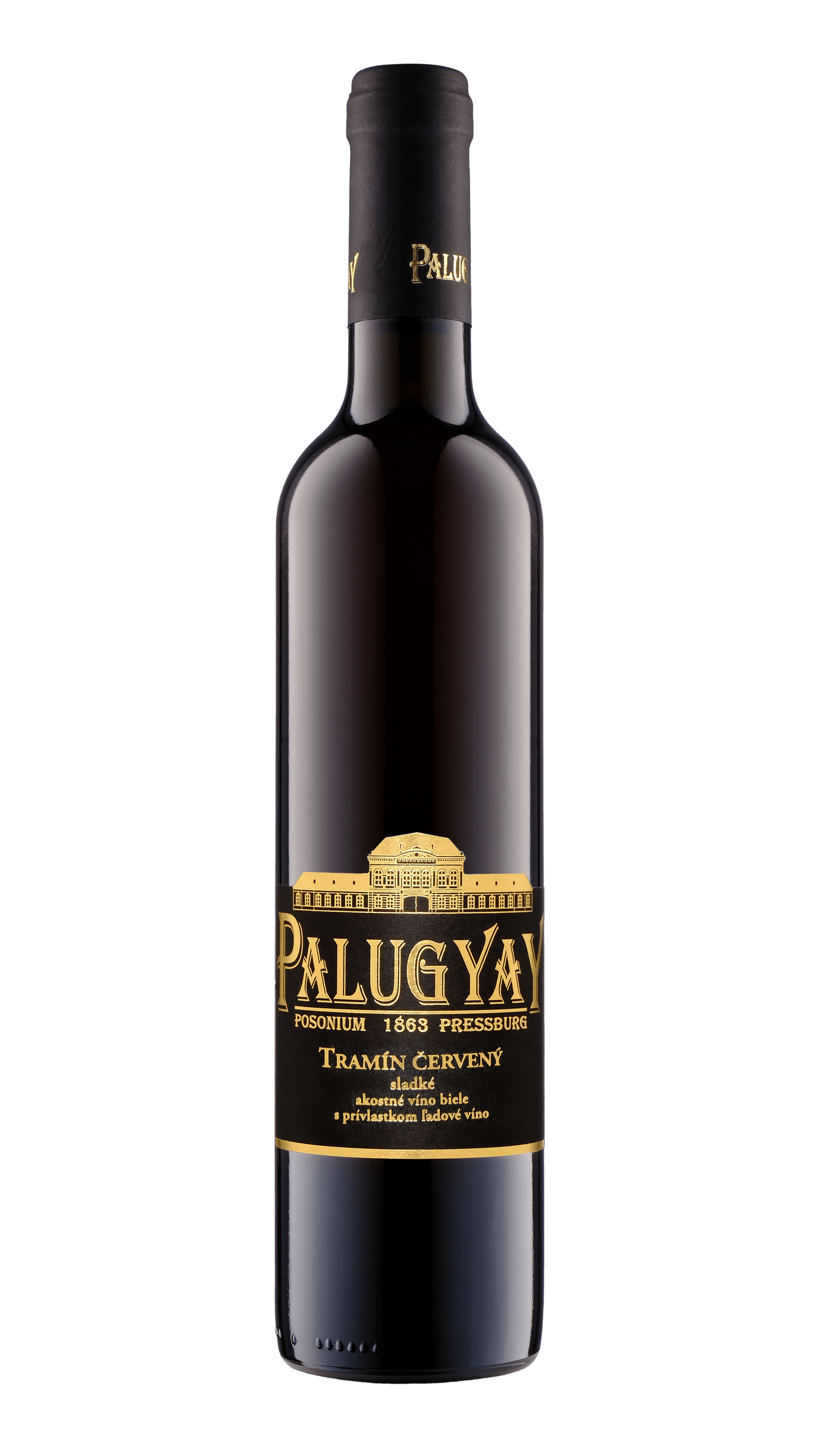 Tramín červený ľadové víno Palugyay fľaša 0,5l Villa Vino Rača