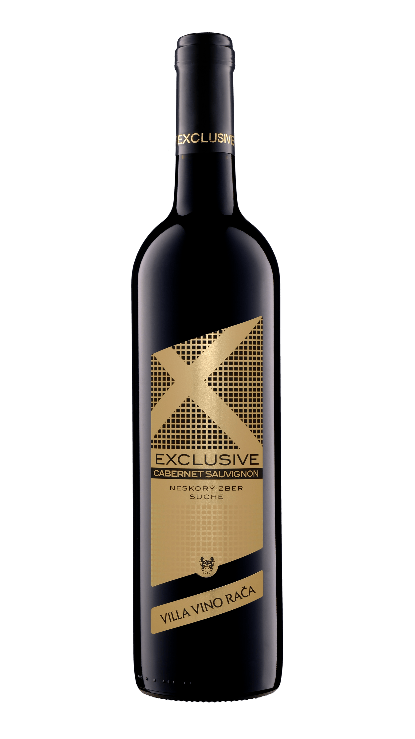 Cabernet Sauvignon Exclusive fľaša 0,75l Villa Vino Rača