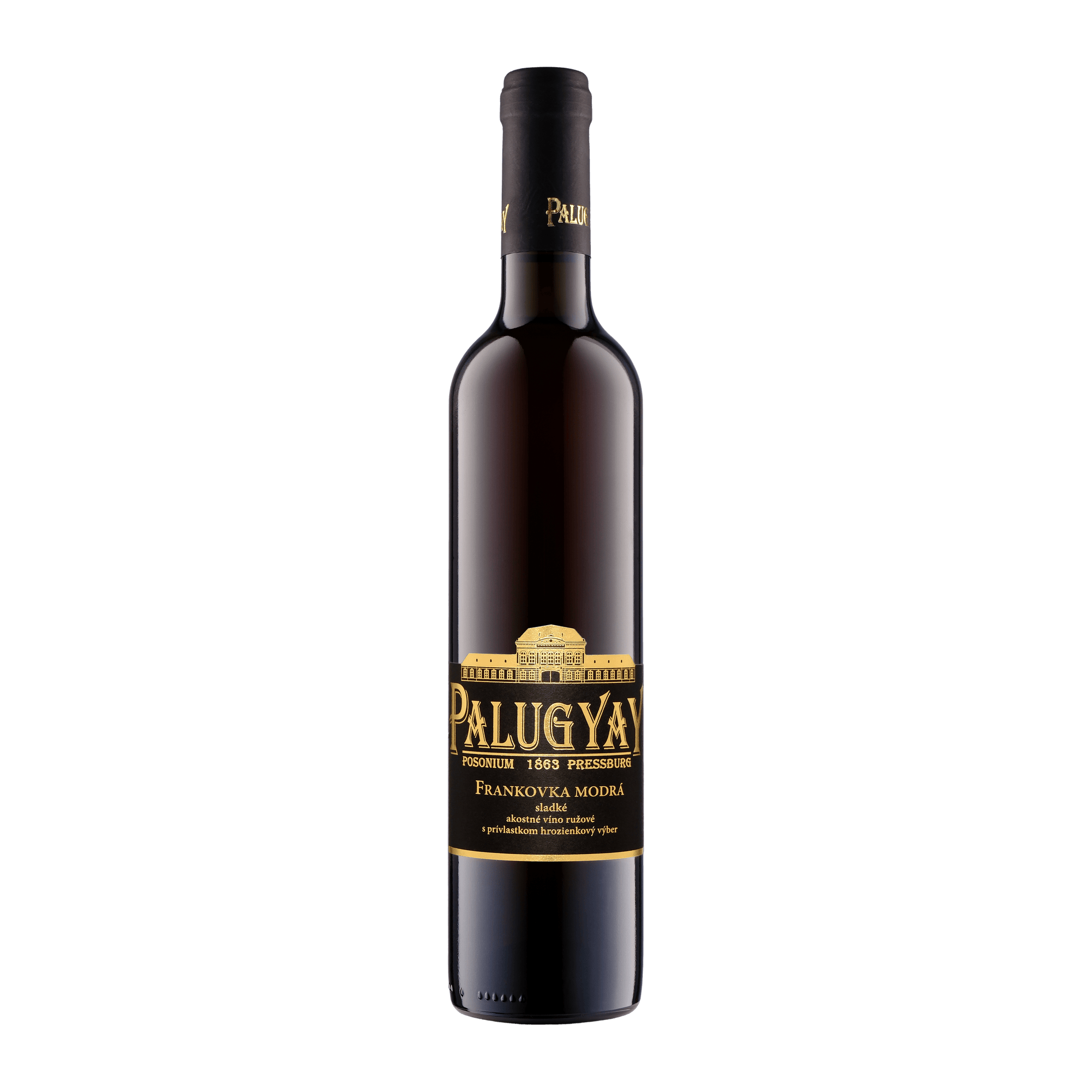 Frankovka Modrá hrozienková Palugyay fľaša 0.5l Villa Vino Rača
