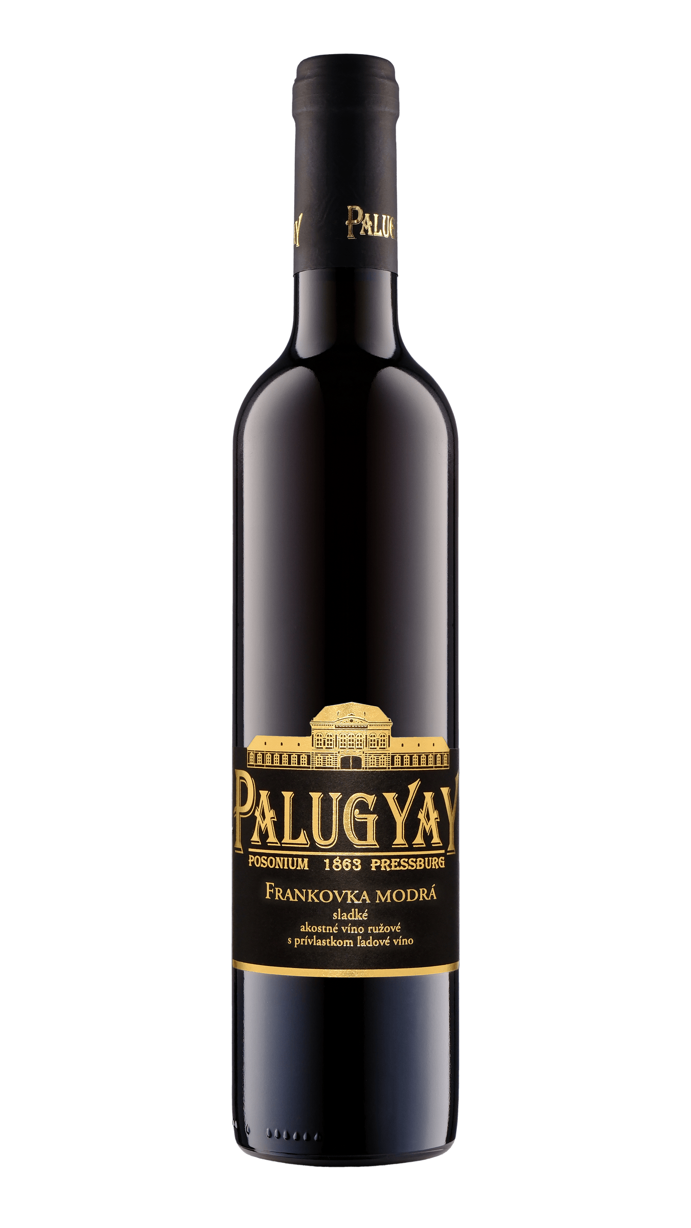 Frankovka Modrá Ľadové Víno Palugyay fľaša 0.5l Villa Vino Rača
