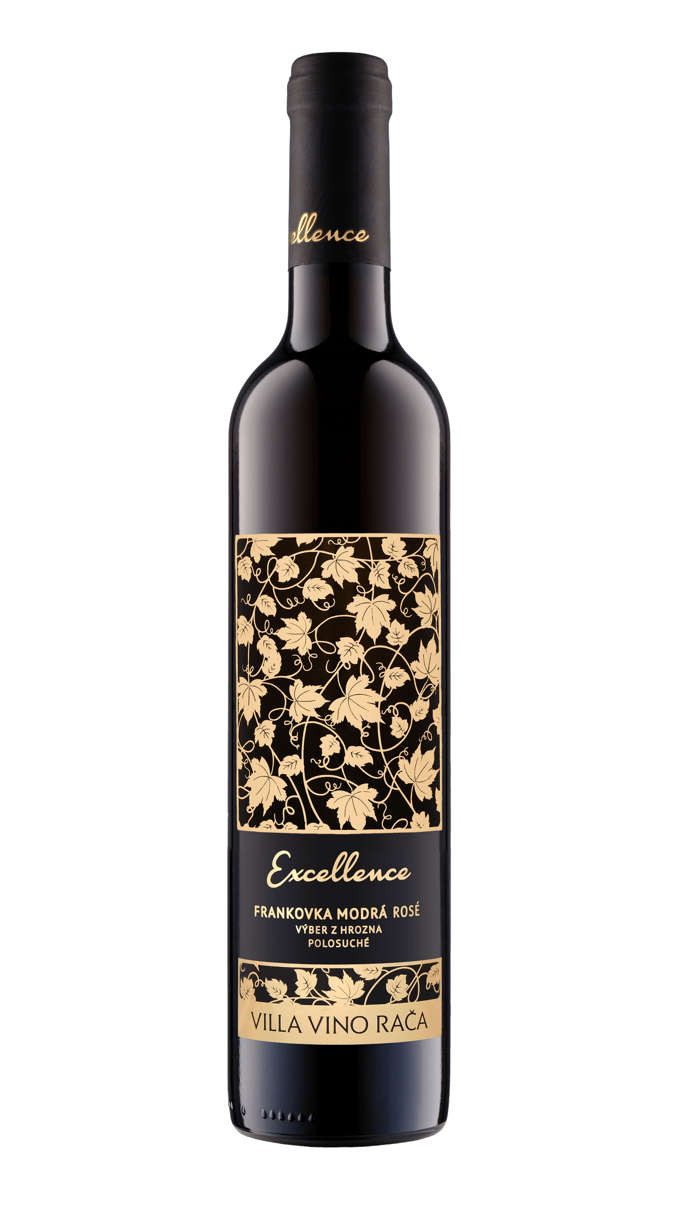 Frankovka modrá rosé Excellence fľaša 0,5l Villa Vino Rača
