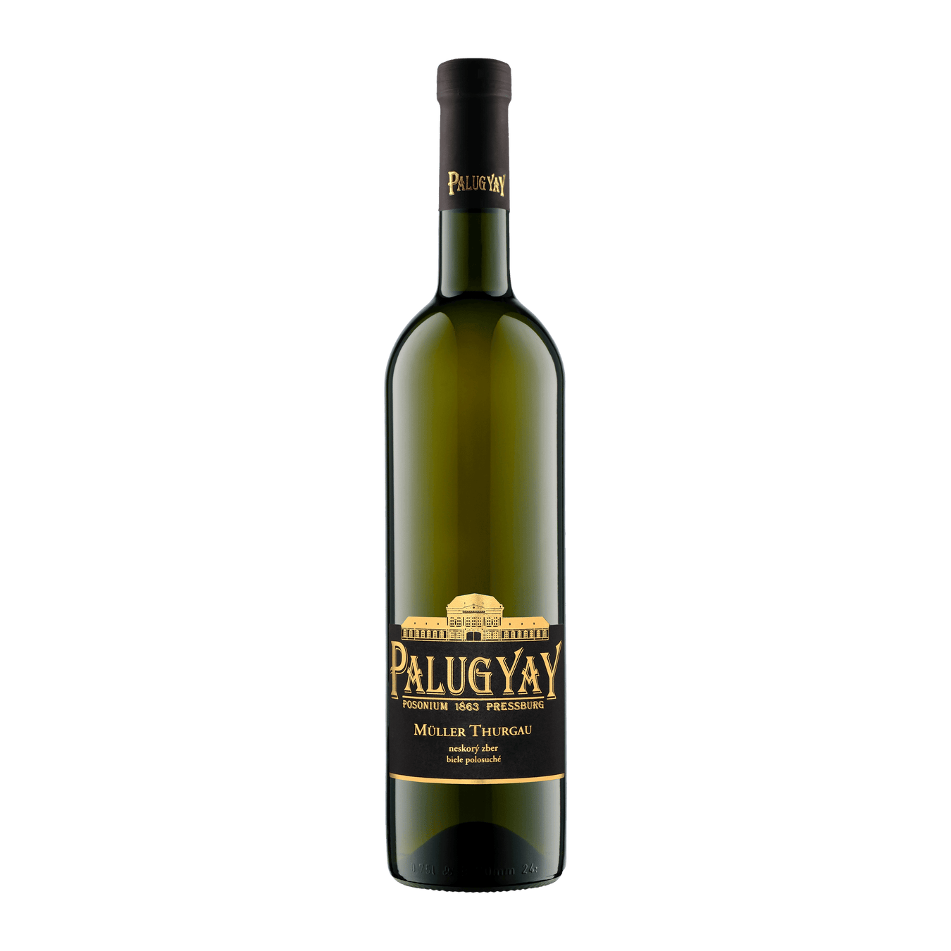 Muller Thurgau Palugyay fľaša 0,75l Villa Vino Rača