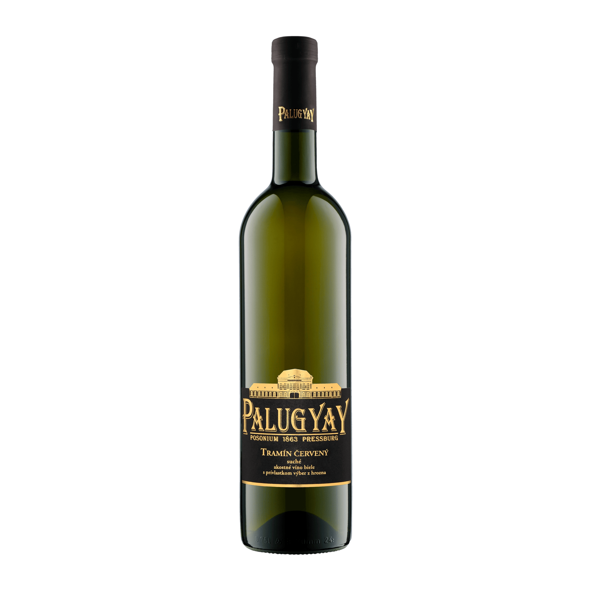 Tramín Červený Palugyay fľaša 0,75l Villa Vino Rača