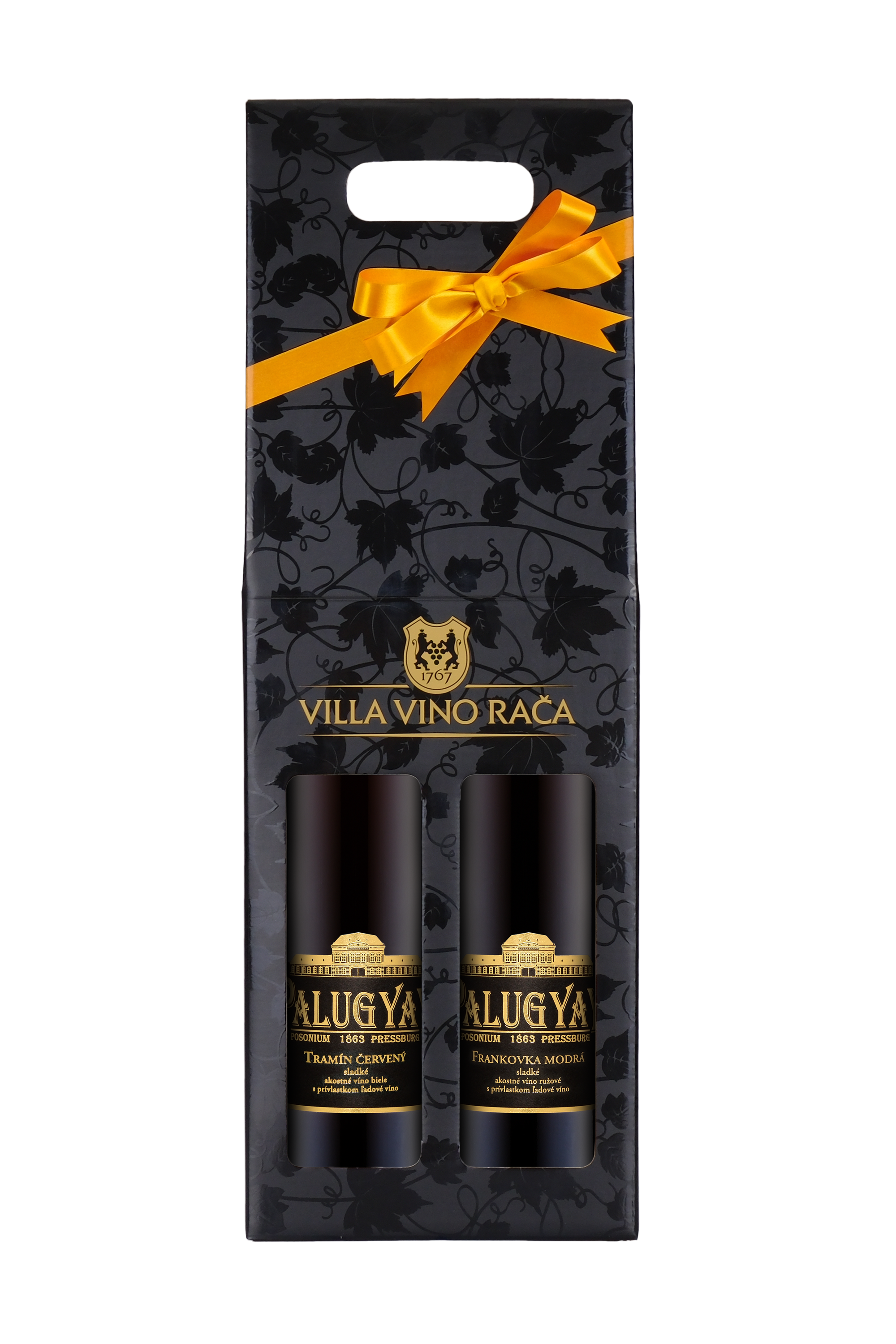 PALUGYAY Tramín červený ľadové víno + Frankovka modrá ľadové víno ružové